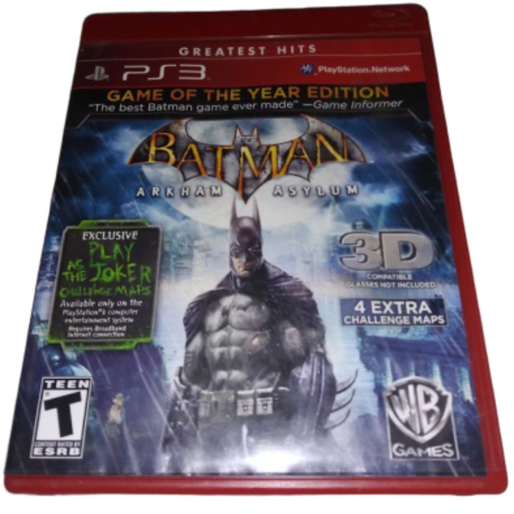 GREATEST HITS BATMAN GAME OF THE YEAR EDITION